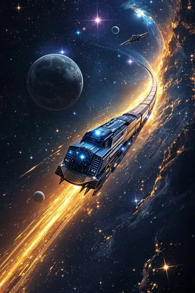 星尘列车海报，科幻类电影，2025年